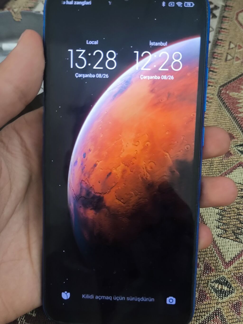 Redmi 32 GB, rəng - Mavi, Barmaq izi — Elektronika, Masazır (5)