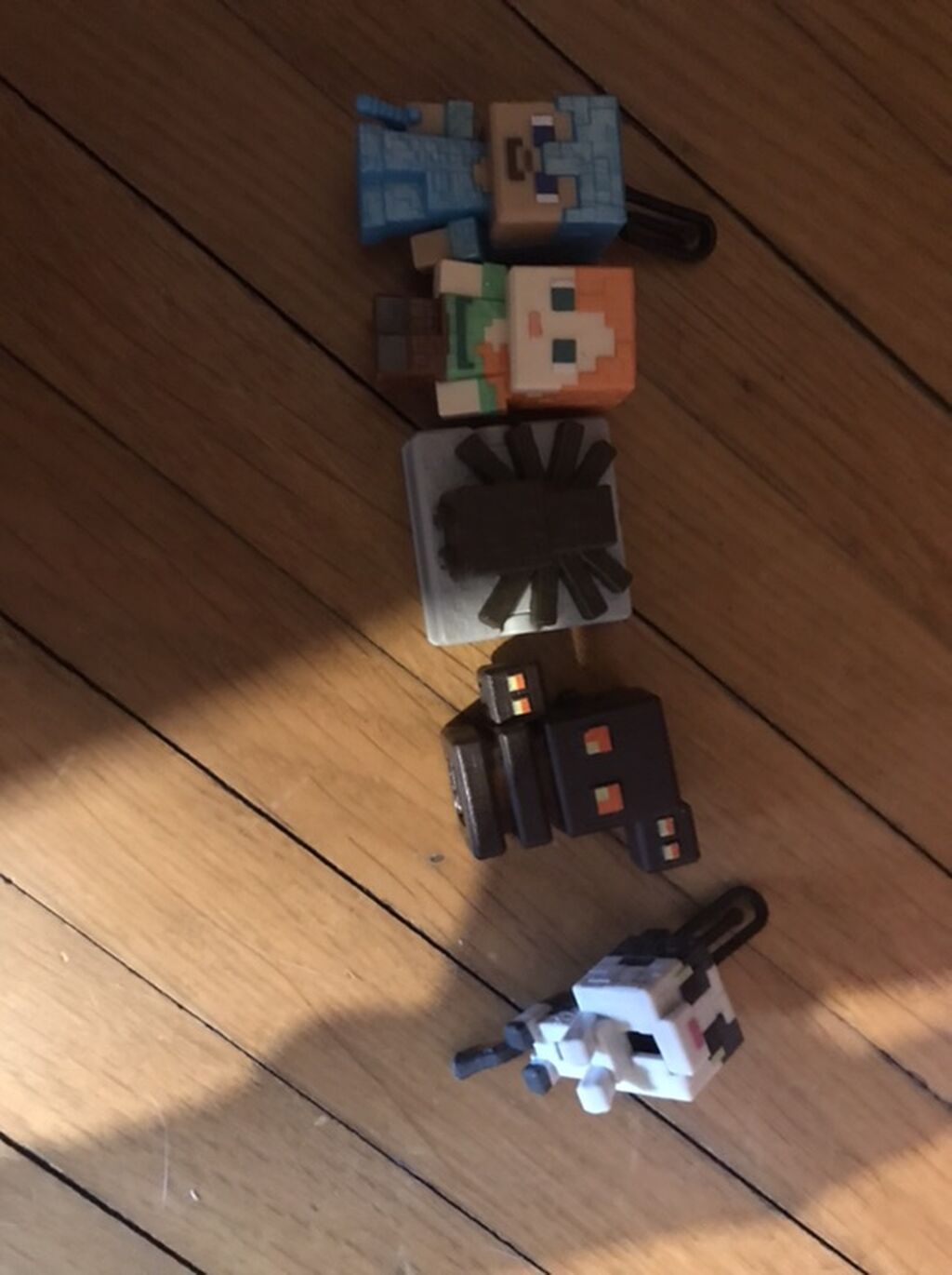 Minecraft temalı mini fiqurlar seti - Toplam 5 ədəd kolleksiya fiquru — Oyuncaqlar, Bakı (3)