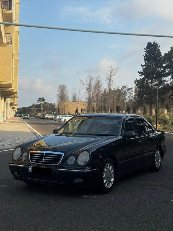 Mercedes E 220, 2.2 L, 2001 il, 345 621 km — Avtomobillər, Sumqayıt (3)