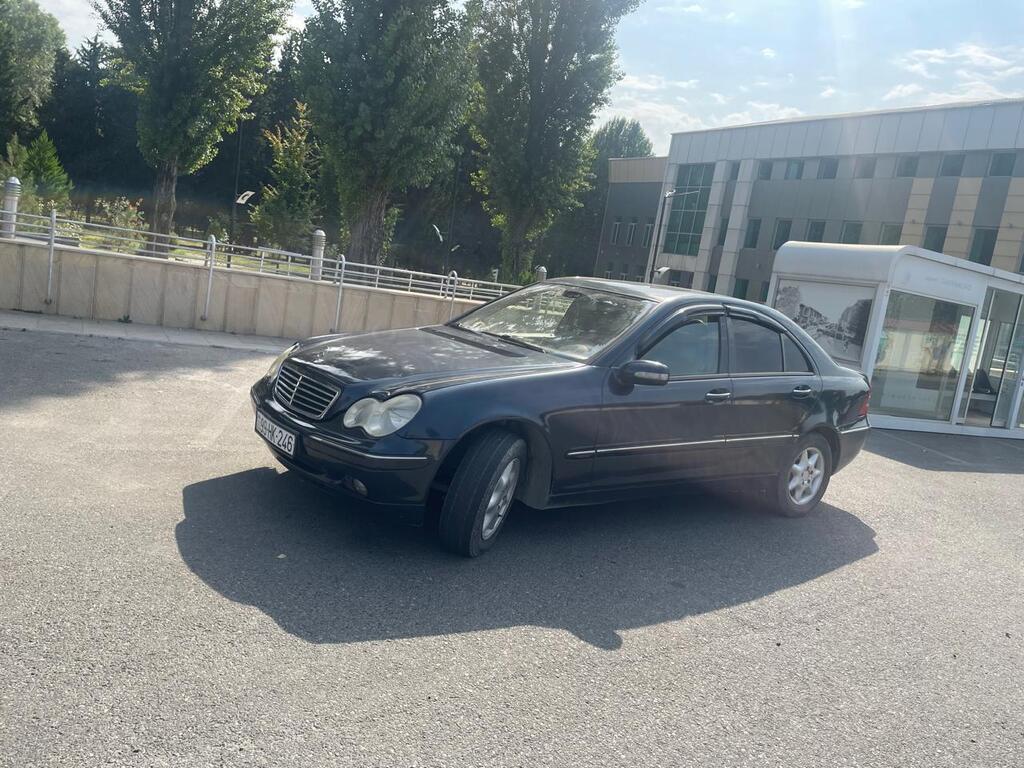Mercedes C 200, 2.0 L, 2002 il, 334 000 km — Avtomobillər, İsmayıllı (3)