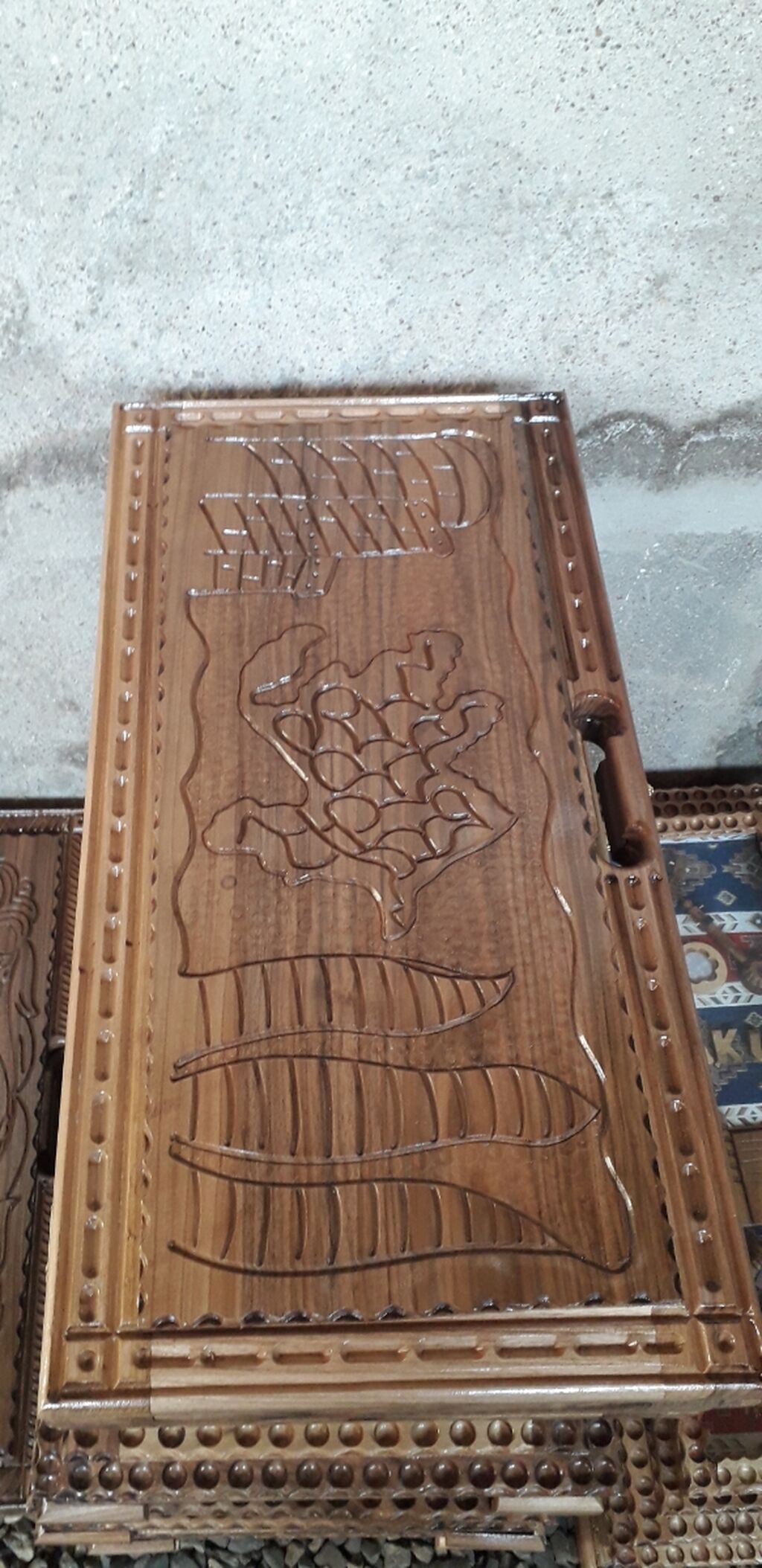 Təmiz qoz ağacidi əl işidi hazir əldə var 75 azn — İdman və istirahət, Masazır (7)