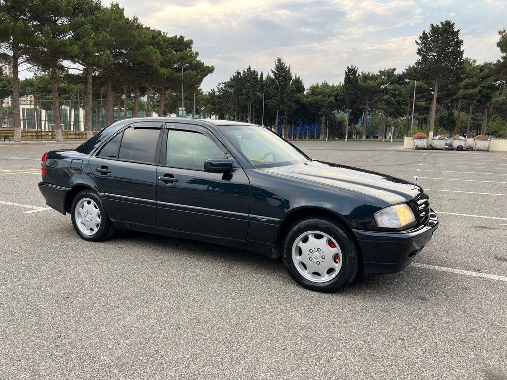 Mercedes C 220, 2.2 L, 1995 il, 432 148 km — Avtomobillər, Sumqayıt (4)