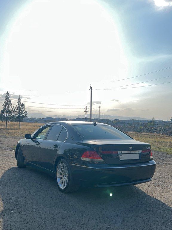 BMW 745, 4.4 L, 2003 il, 420 000 km — Avtomobillər, Gəncə (6)