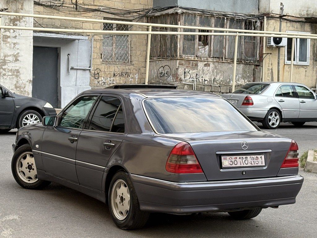 Mercedes C 200, 2.0 L, 1996 il, 215 000 km — Avtomobillər, Bakı (5)