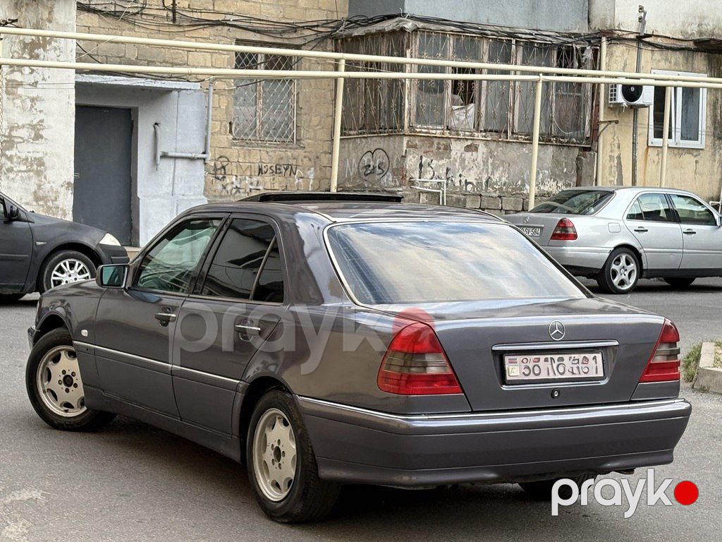 Mercedes C 200, 2.0 L, 1996 il, 215 000 km — Avtomobillər, Bakı (5)