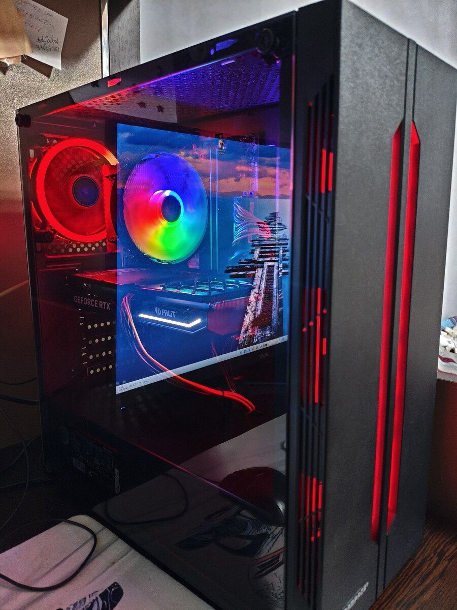 Gaming PC Core i5 12400f, RTX 4060 8GB, RAM 32GB — Masaüstü kompüterlər, Bakı (2)
