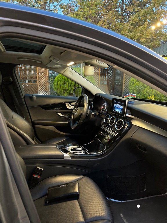 Mercedes C 180, 1.6 L, 2016 il, 130 000 km — Avtomobillər, Şəki (7)