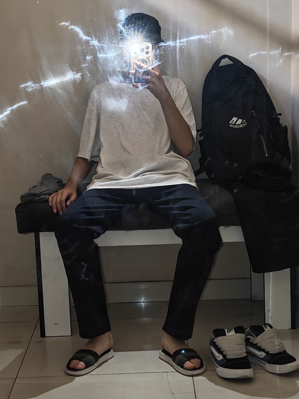 Unisex gündəlik şalvar - Model: düz kəsim, minimalistik dizayn - — Şəxsi əşyalar, Bakı (2)