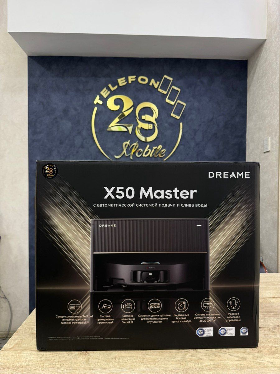 Robort tozsoran Dreame X50 Master — Ev texnikası, Bakı (2)