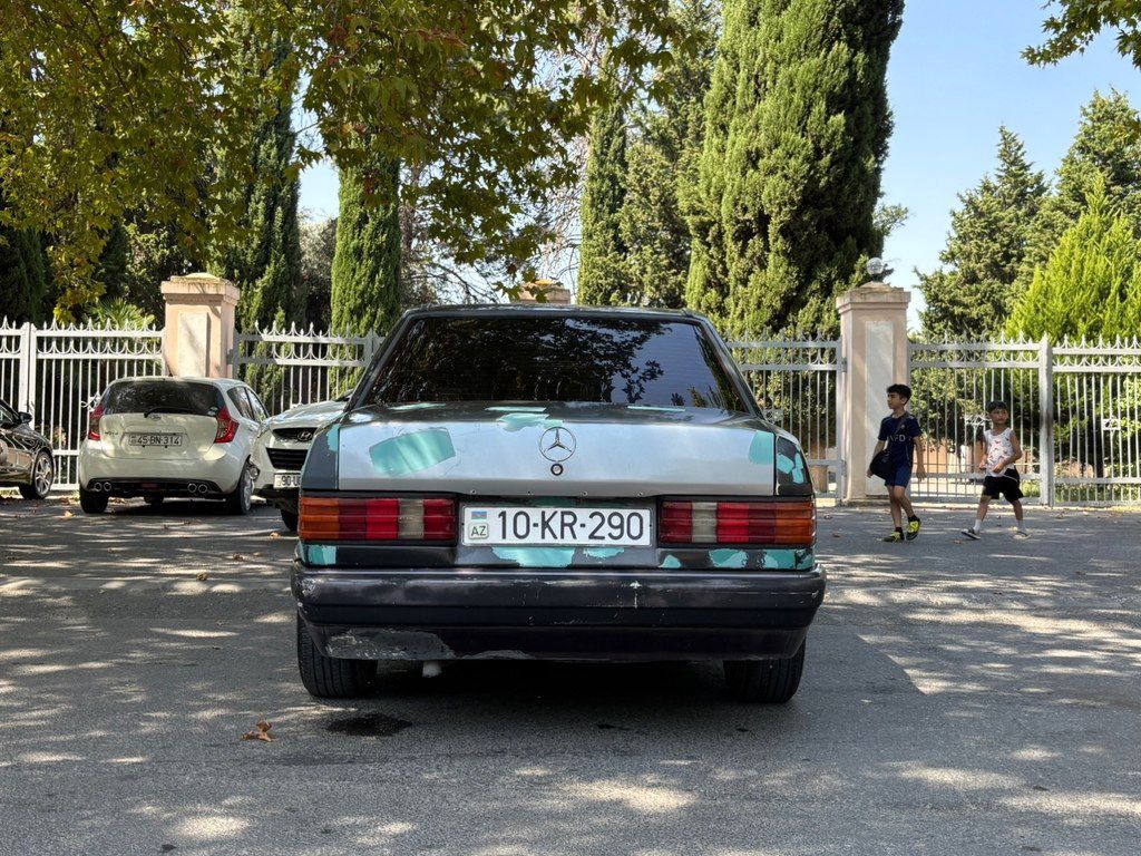 Mercedes 190, 1.8 L, 1993 il, 400 000 km — Avtomobillər, Mingəçevir (5)