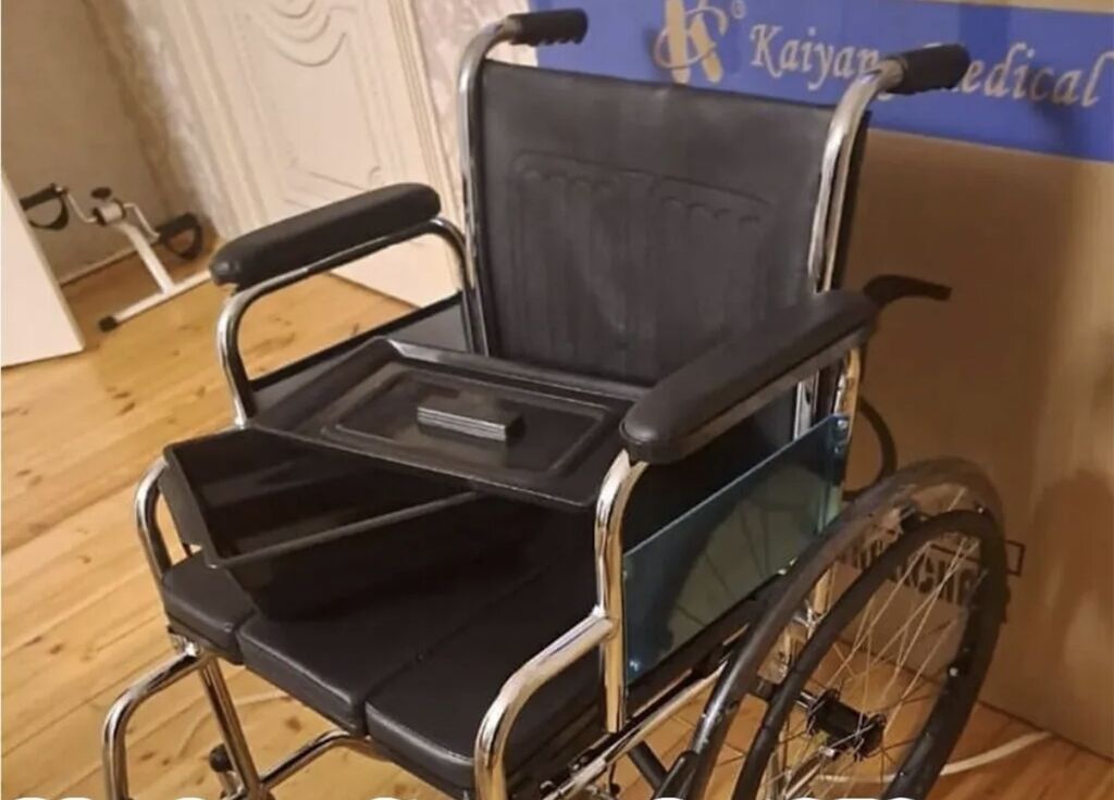 Tualet funksiyalı əlil arabası - Brend: Kaiyang Medical (şəkildə — Mallar, Bakı