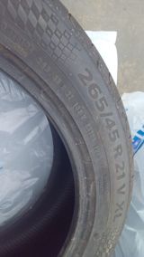 Condinental şinlər 265/45 R21 — Otomobil