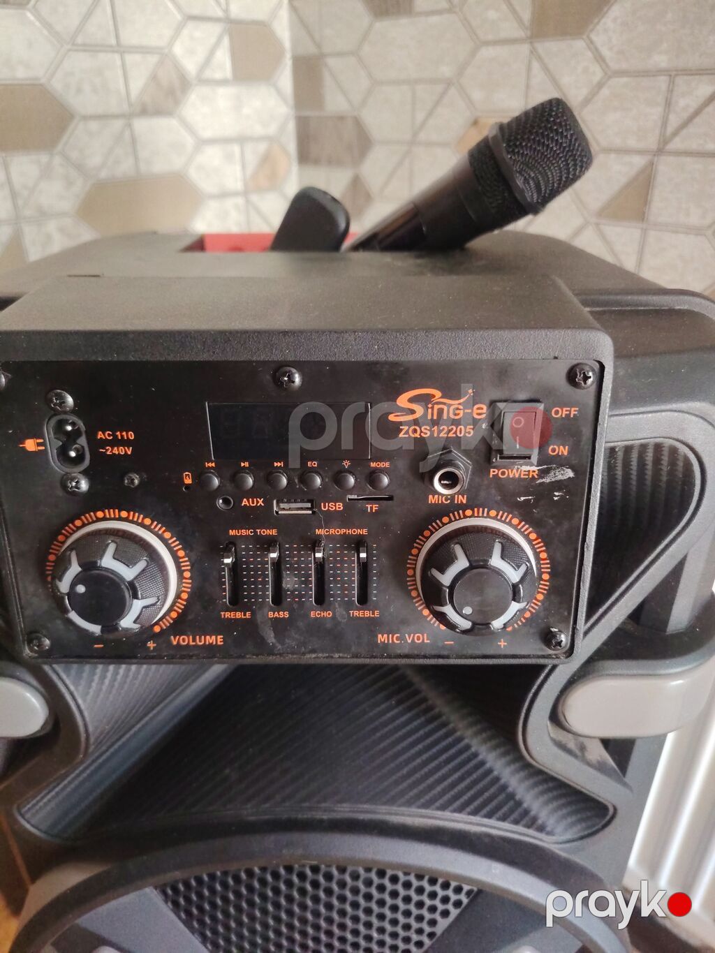 Səs gücləndirici/karaoke kolonka – Sing-e ZQS12205 - İnteqrə olunmuş — Elektronika, Bakı (4)