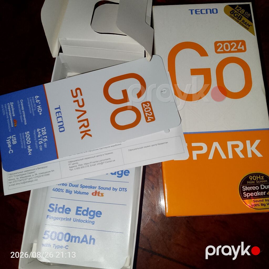 Tecno Spark Go 2024, 128 GB, İki sim kartlı — Tecno, Bakı (2)