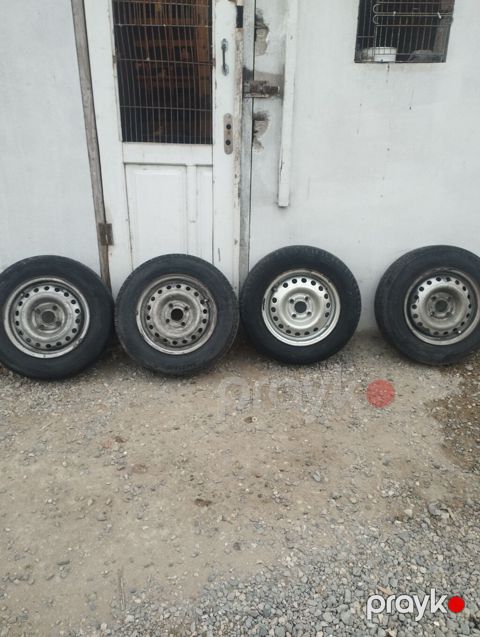 - Dəmir disklə birlikdədir - 4 boltlu disk: - 175/70 R13