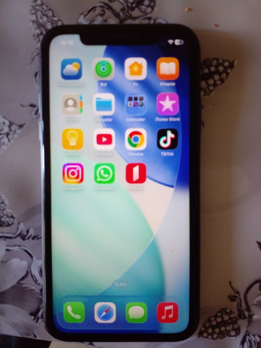 IPhone 11, 128 GB, Qara, Qırıq — Apple iPhone, Mingəçevir