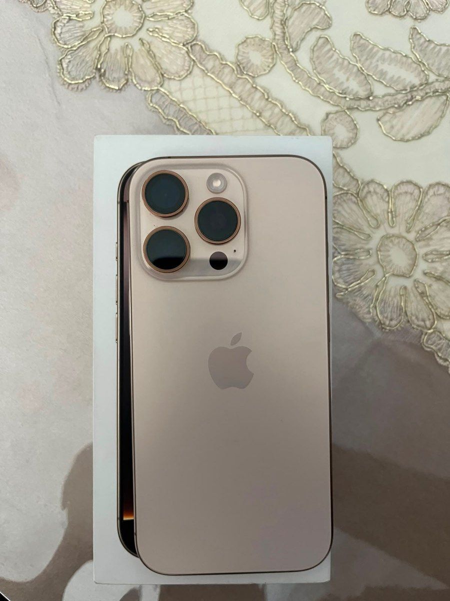 Apple iPhone 16 Pro White Titanium 128GB/8GB — Smartfonlar, Bakı (4)