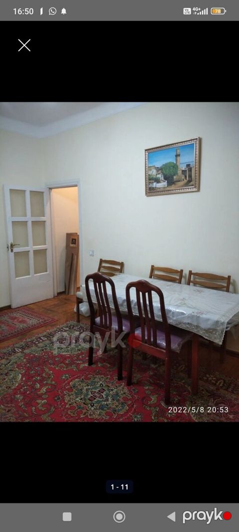 2-otaqlı mənzil kirayə verilir, N.Nərimanov m., 50 m²