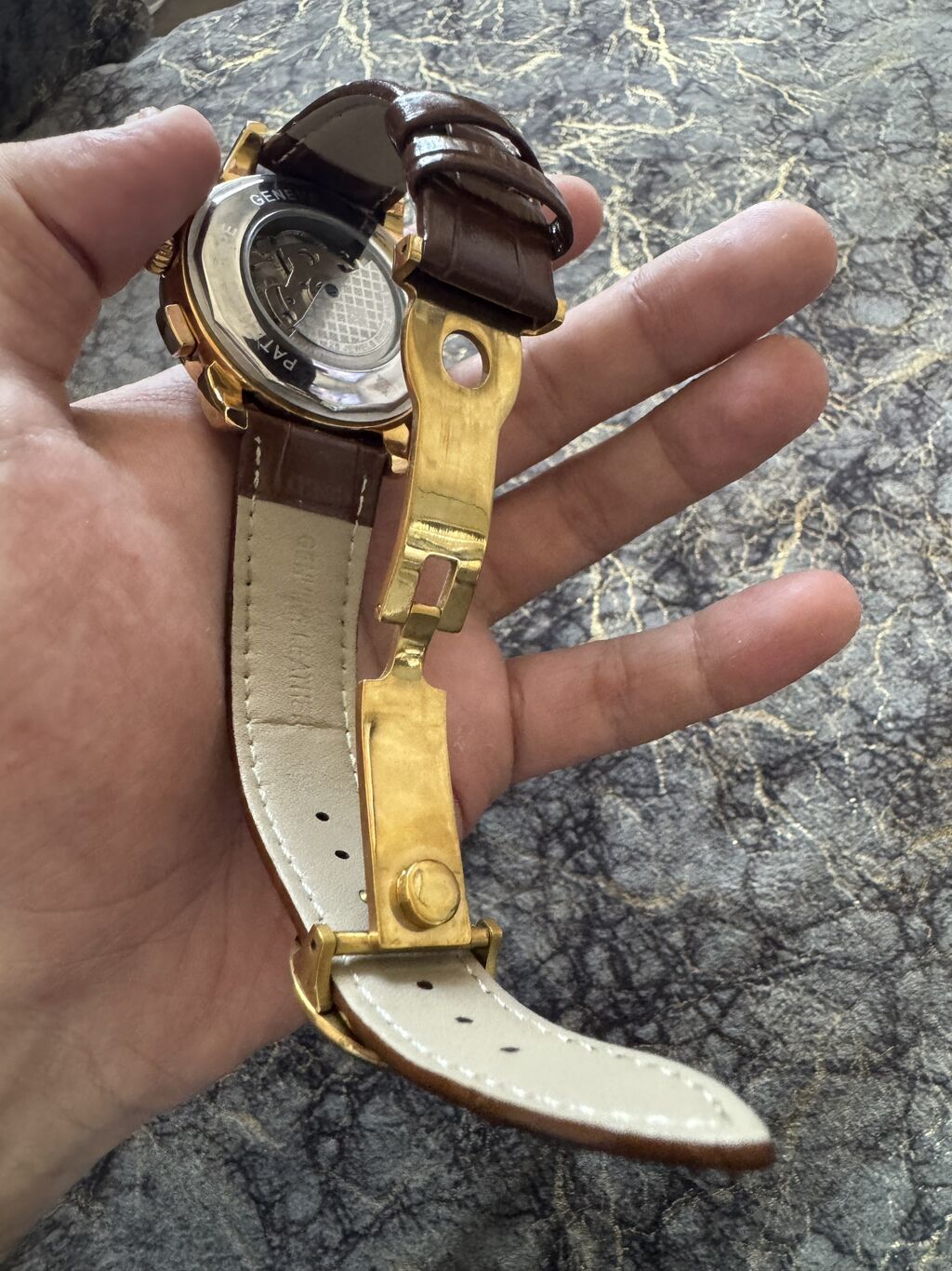 Yeni, Qol saatı, Patek Phillipe, rəng - Qızılı — Qol saatları, Masazır (4)
