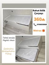 Rahat ikilik çarpayı – dartılıb-açılan mexanizmli model. Kompakt — Mallar