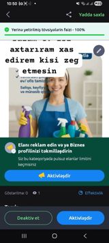Təmizlik | Evlər | Gündəlik təmizlik — Мастера