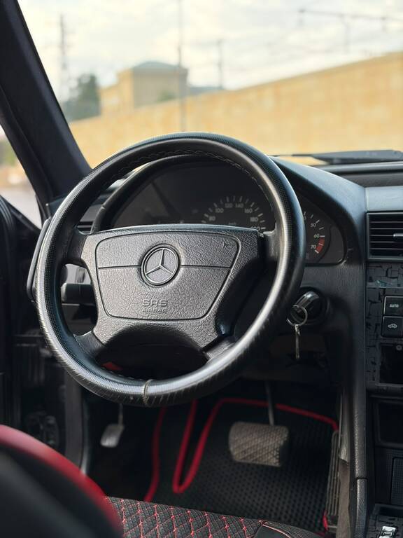 Mercedes C 200, 2.0 L, 1995 il, 383 000 km — Avtomobillər, Bakı (12)