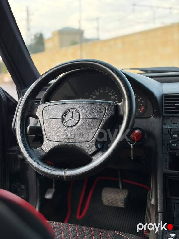 Mercedes C 200, 2.0 L, 1995 il, 383 000 km — Avtomobillər, Bakı (12)