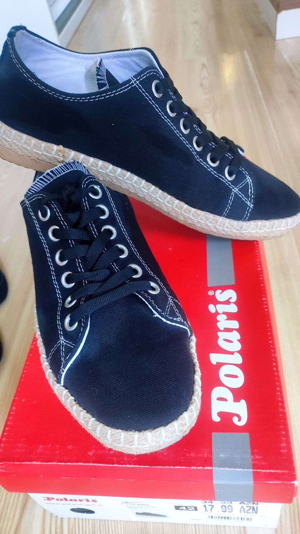 Polaris kişi krossovkaları - Brend: Polaris - Model: kanvas/espadril — Şəxsi əşyalar, Bakı (2)