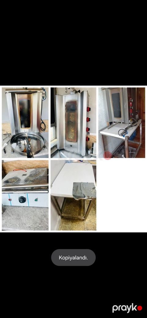 *Roya*. Kod : 8252 Doner aparatlari satilir 1 ededin 4 gozlu 1