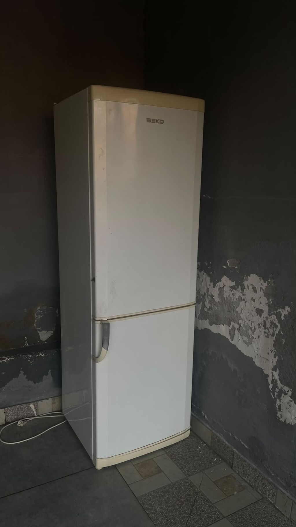 İşlənmiş 2 qapılı Beko Soyuducu Satılır, rəng - Ağ — Soyuducular, Digah (3)