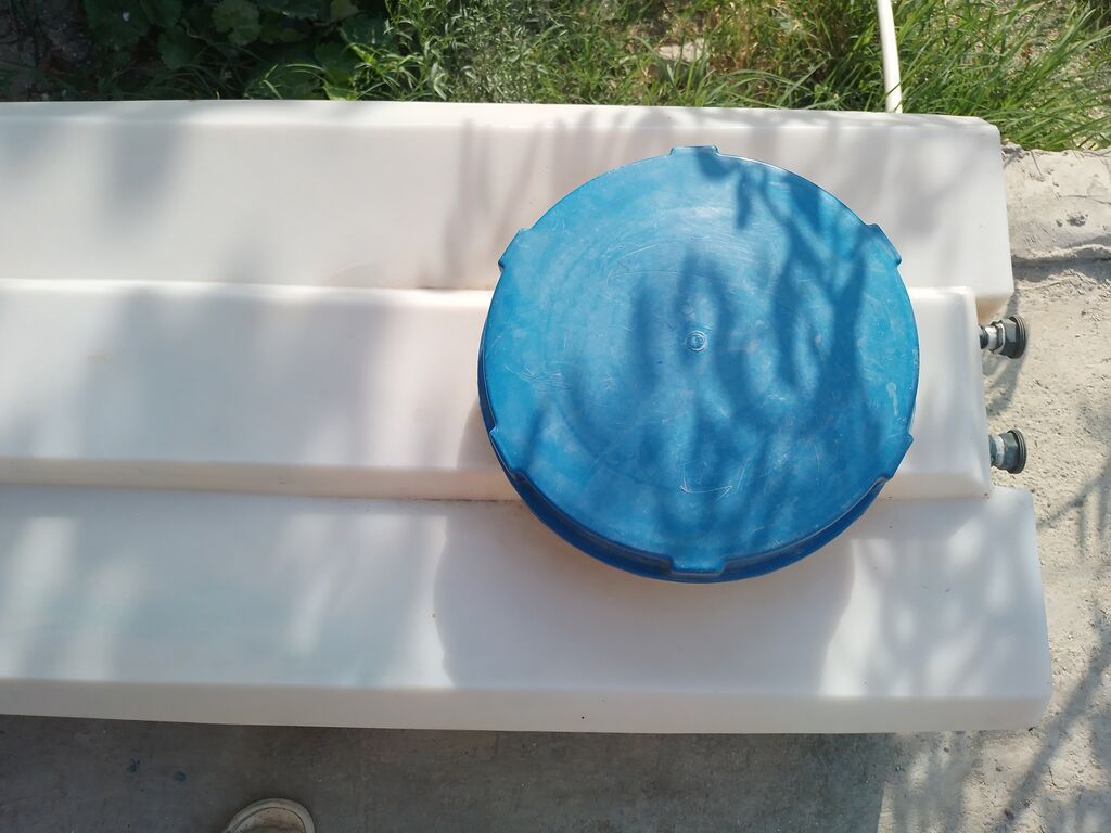 Bak, Plastik, 250 l l, İşlənmiş, Ünvandan götürmə — Mallar, Digah (2)