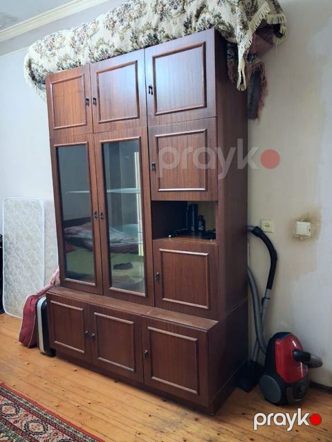 Vitralı qonaq otağı şkaf-divan modulu ünvan Hövsan - Material: taxta — Bakı
