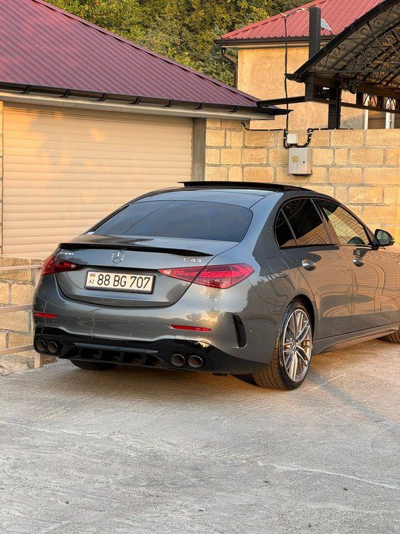 Mercedes C 43 AMG 4MATIC, 2.0 L, 2022 il, 30 158 km — Avtomobillər, Bakı (5)