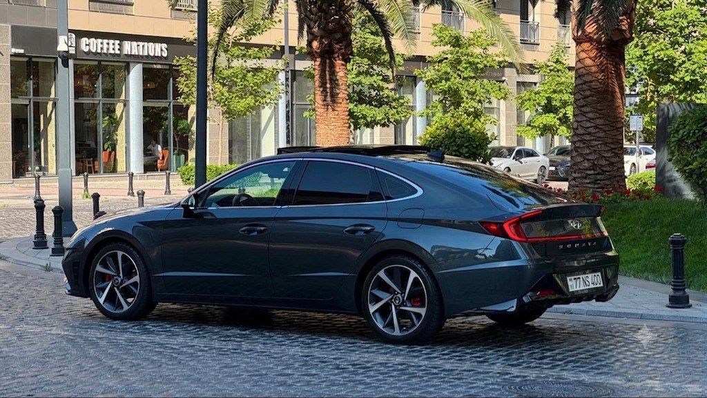 Hyundai Sonata, 1.6 L, 2022 il, 98 000 km — Avtomobillər, Bakı (5)