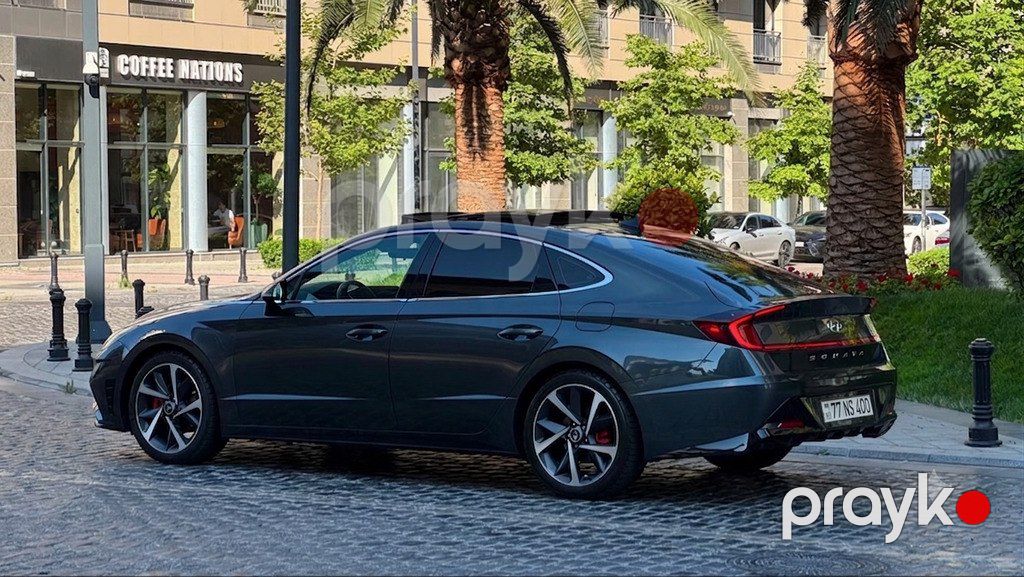 Hyundai Sonata, 1.6 L, 2022 il, 98 000 km — Avtomobillər, Bakı (5)