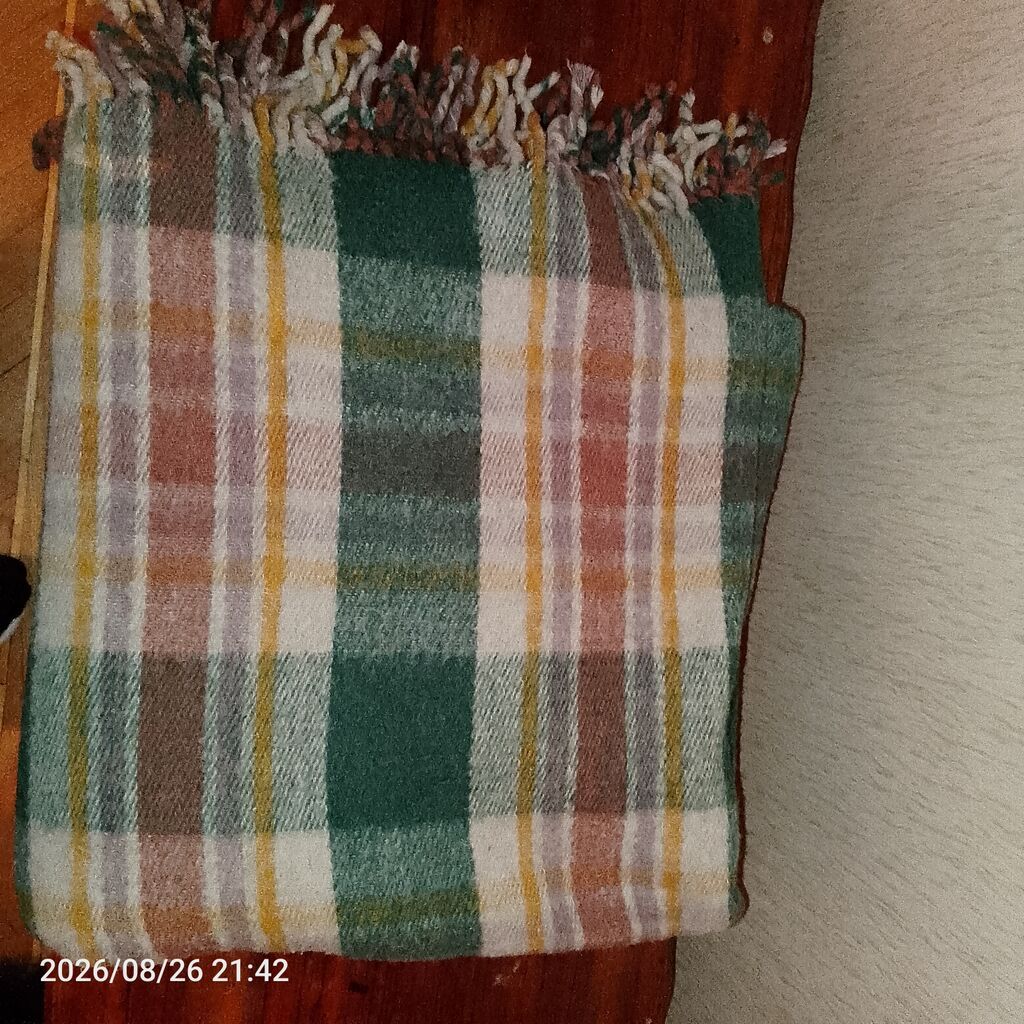 BATI YÜN “Scotch Yün Battaniye” – Battal Boy - Material: Yün (etiket — Tekstil, Bakı (3)