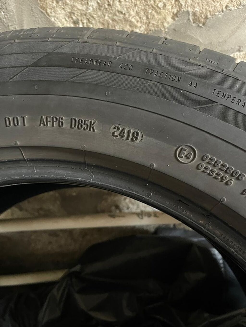 Continental ContiSportContact təkəri. Ölçü: 255/55 R19 Model — Təkərlər, Bakı (2)