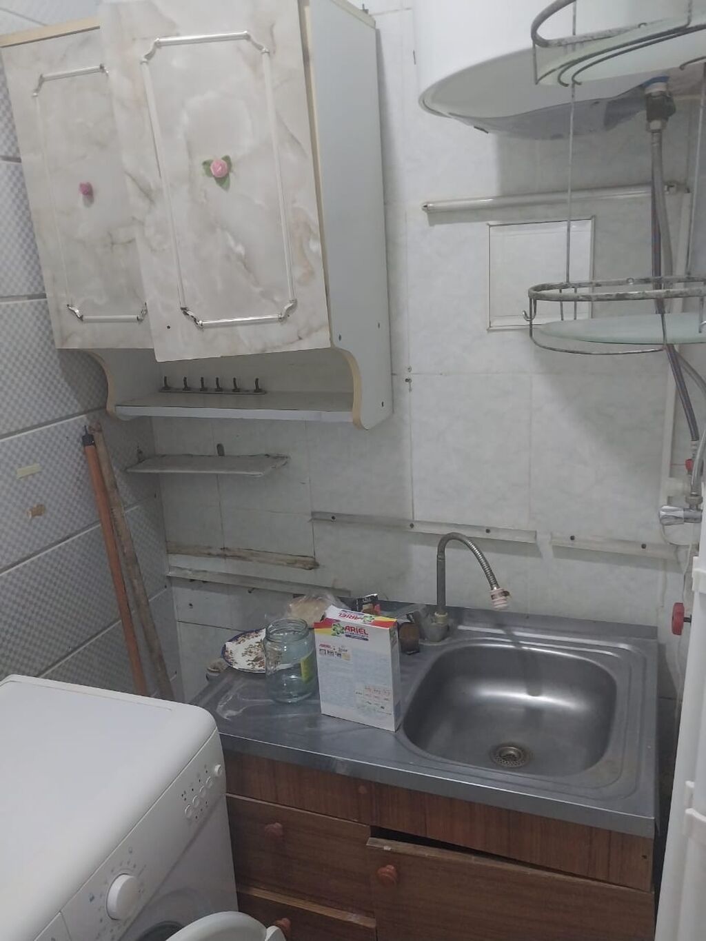 Qarayevde 5/5 mertebesinde 1 otaqli ev 320 azn mûşderi ferqi — Daşınmaz əmlak, Bakı (10)