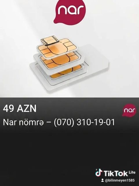 Uyğun qiymətəmünasib nömrə