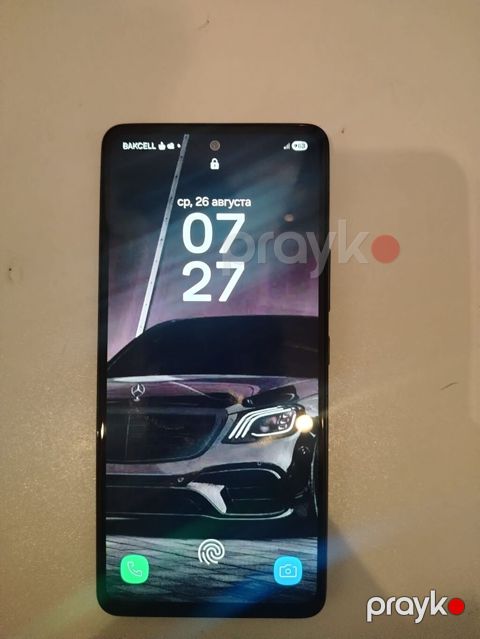 Samsung Galaxy A52, rəng - Qara, Barmaq izi