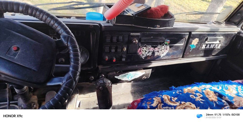 KamAz 55111, 11 L, 1990 il, 268 578 km — Yük maşınları, Ağcabədi (5)