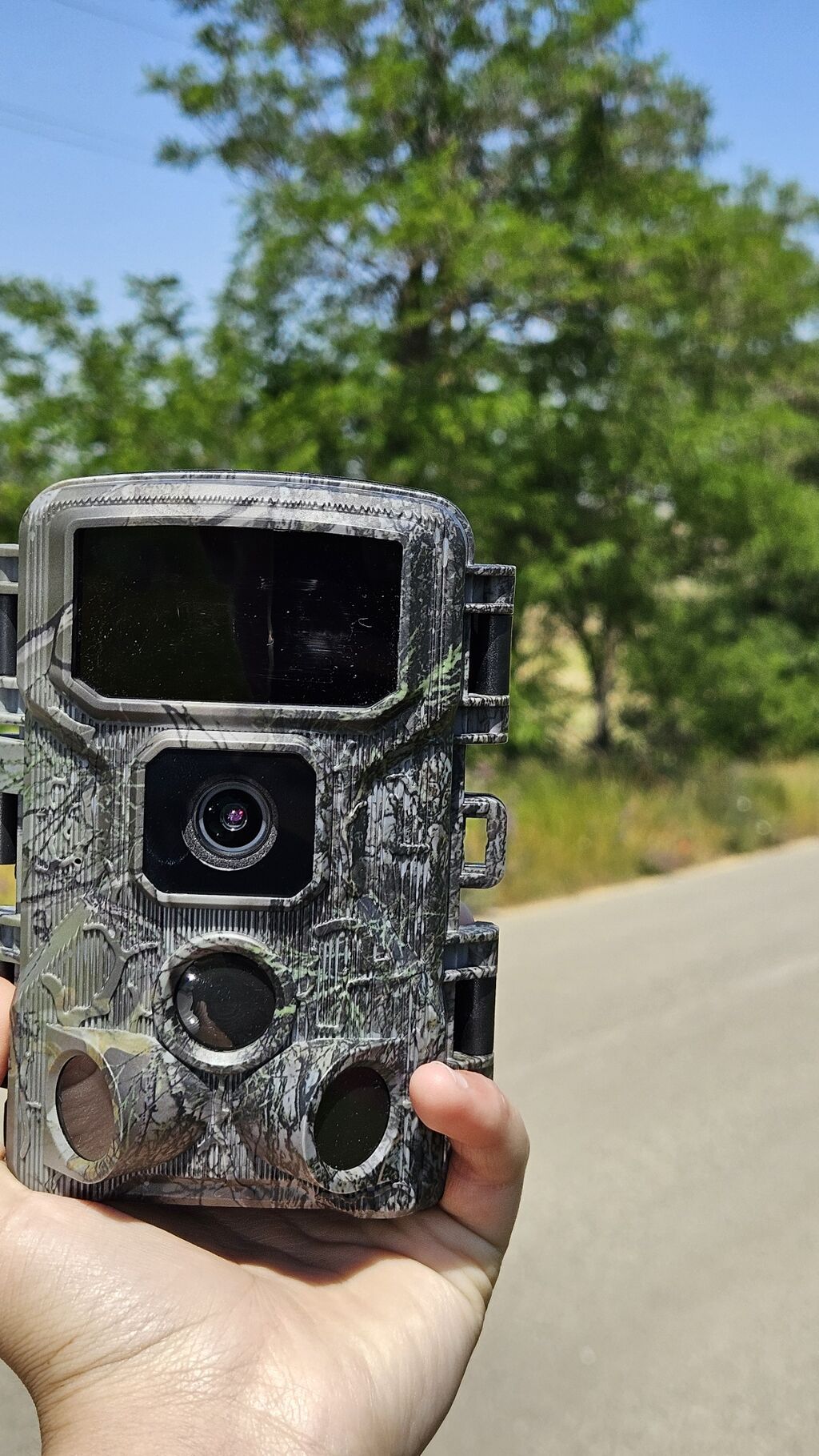 Ov kamerasi / Trail Camera – kamuflyaj gövdə - Çöldə müşahidə üçün — Elektronika, Bakı (2)
