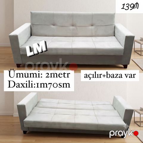 Açılan + Bazalı Divanlar Yeni və Sifarişlə Endirim Fürsəti 200₼ deyil — Bakı