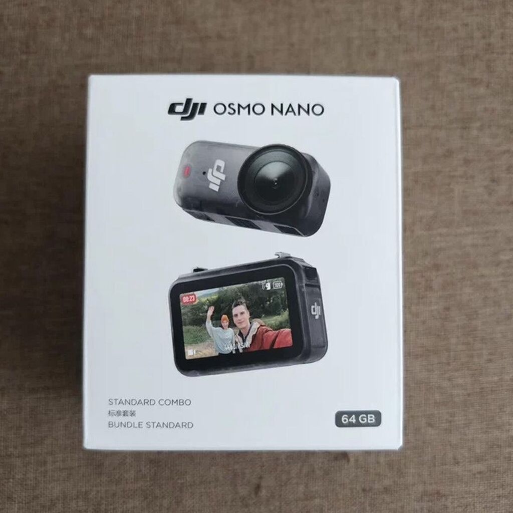 DJI Osmo Nano – action kamera, Standard Combo (Bundle Standard), 64 GB — Elektronika, Bakı