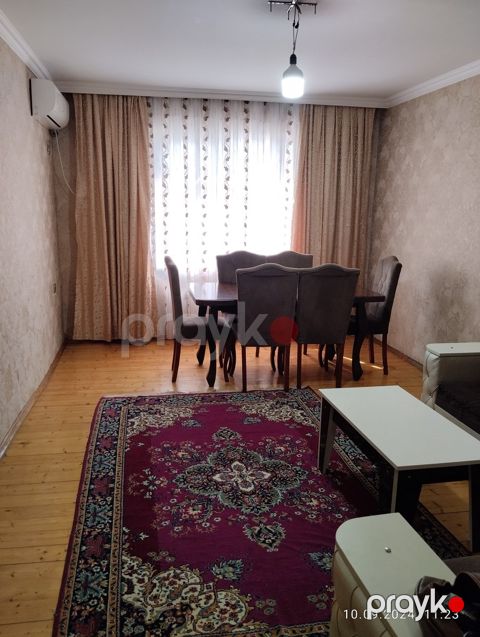 3-otaqlı mənzil kirayə verilir, Biləcəri qəs., 70 m²