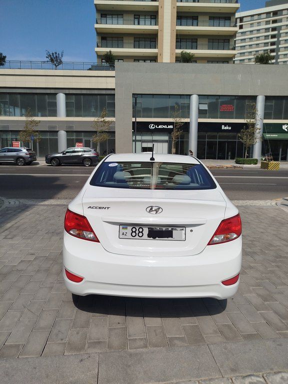 Hyundai Accent, 1.6 L, 2017 il, 139 000 km — Avtomobillər, Bakı (5)
