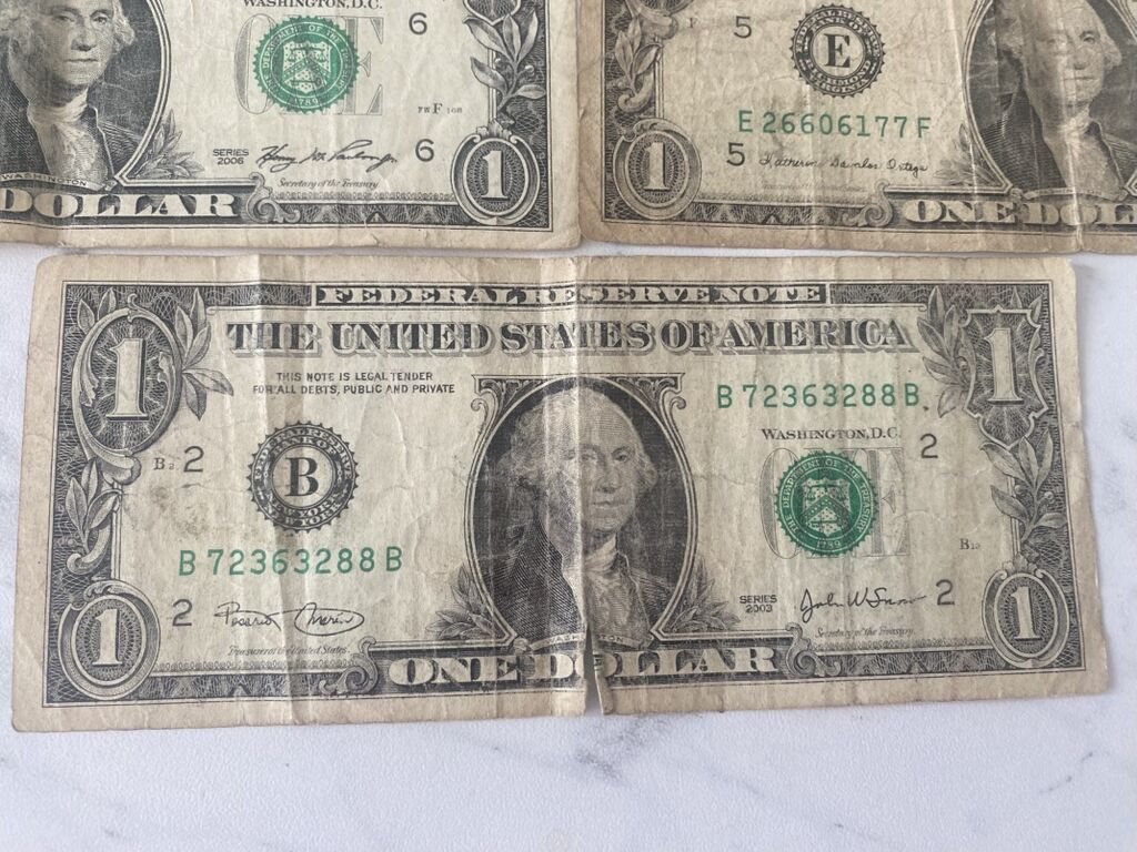 1 Dollar, 1988 il, Vəziyyəti: Qənaətbəxş — Mallar, Digah (4)