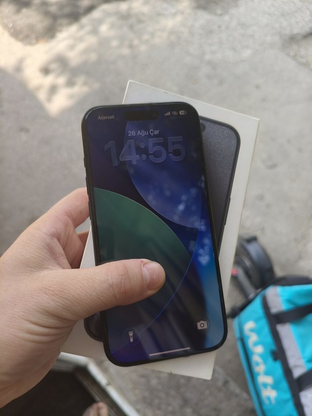 IPhone 15 Pro, 128 GB, Qara, Face ID — Apple iPhone, Bakı