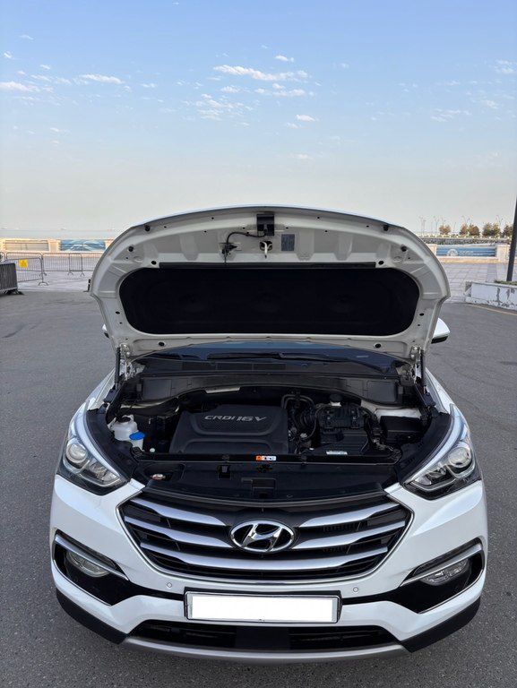 Hyundai Santa Fe, 2.0 L, 2017 il, 143 000 km — Avtomobillər, Bakı (9)