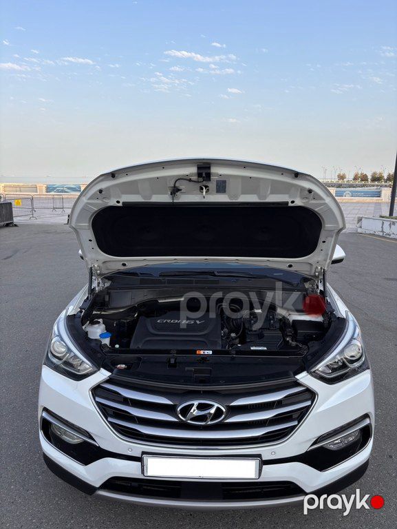 Hyundai Santa Fe, 2.0 L, 2017 il, 143 000 km — Avtomobillər, Bakı (9)